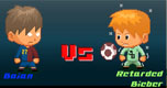 Barca vs Bieber spel