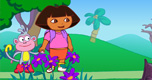 Dora En Het Spookachtige Bos spel