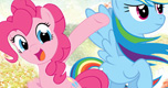 Pinkie & Rainbow Dash spel