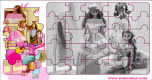 Barbie Legpuzzel 7 spel