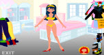 Barbie dressup spel